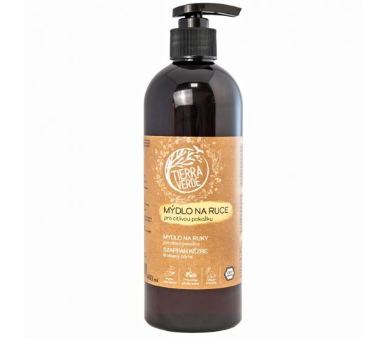Tekuté mýdlo na ruce pro citlivou pokožku 480ml Tierra Verde