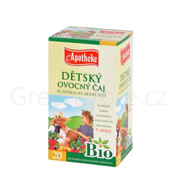 Čaj Dětský ovocný se šípkem 40g BIO MEDIATE