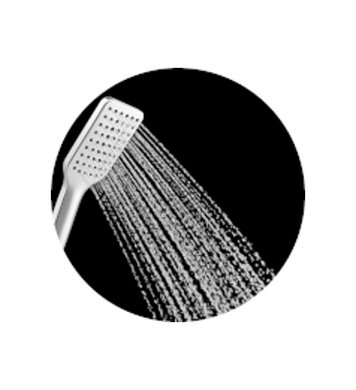 Aguaflux Úsporná sprcha Basic Eco 8l - chrom 2