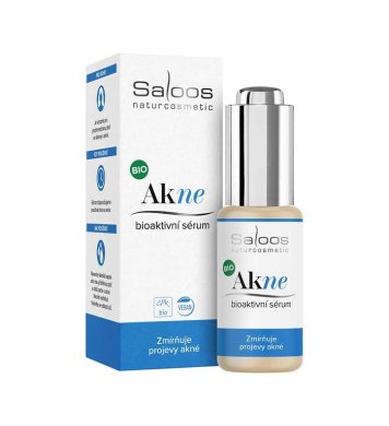 Akne bioaktivní sérum 20ml Saloos