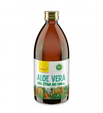 Aloe vera šťáva 100% BIO 500ml Wolfberry