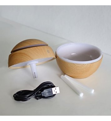 Aroma difuzér Ball Y01 světlé dřevo 130ml Hütermann 2