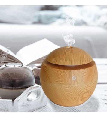 Aroma difuzér Ball Y01 světlé dřevo 130ml Hütermann 1