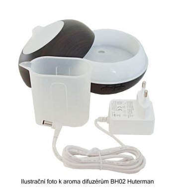 Aroma difuzér BH02 tmavé dřevo 150ml Hütermann 2