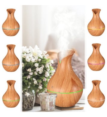 Aroma difuzér Flower světlé dřevo 130ml Sixtol 3