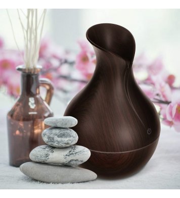 Aroma difuzér Flower tmavé dřevo 130ml Sixtol 2