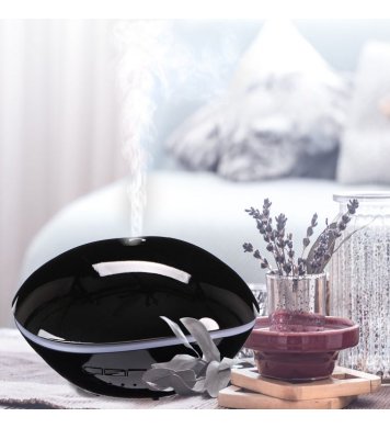 Aroma difuzér Stone černý lesk 500ml Sixtol 4