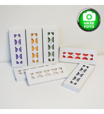 Čajové svíčky ze sojového vosku 10ks - santalové dřevo Aromka