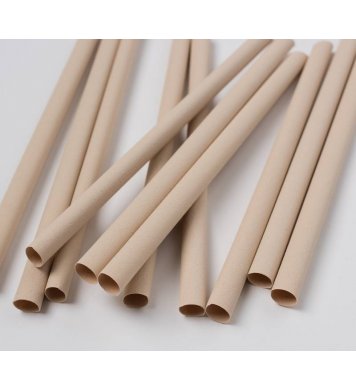 Bambusová brčka ⌀6mm x 23cm (200ks) jednotlivě balená Bamboo Europe 1