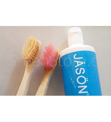 Zubní kartáčky a přírodní zubní pasta Jason