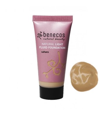 Benecos Make-up Light Fluid Foundation Sahara 30ml BIO
