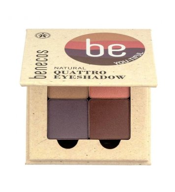 Benecos Oční stíny Coffee a cream 4paletka