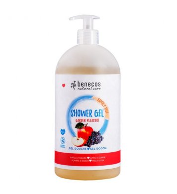 Benecos Sprchový gel rodinný Garden pleasure 950ml BIO
