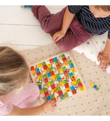 Bigjigs Toys Žebříky a hadi 2