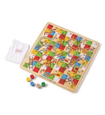 Bigjigs Toys Žebříky a hadi 2