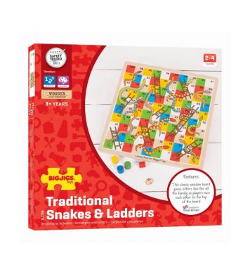 Bigjigs Toys Žebříky a hadi 2