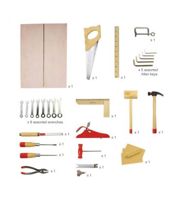 Bigjigs Toys Dřevěný kufřík s nářadím Junior