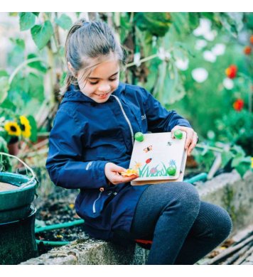 Bigjigs Toys Dřevěný lis na květiny 