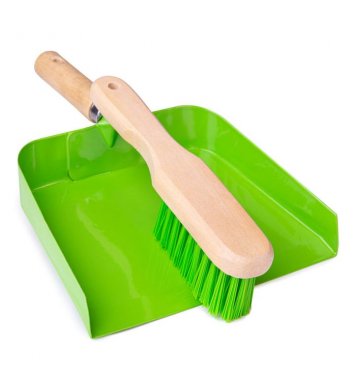 Kovová lopatka se smetáčkem Bigjigs Toys