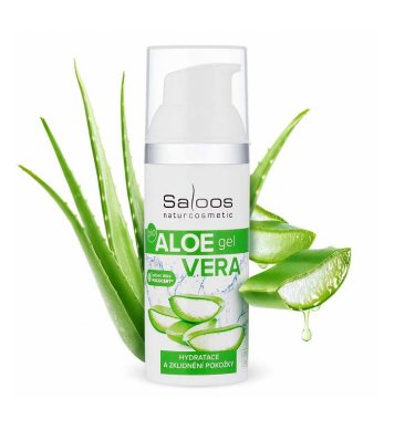 Bio Přírodní Aloe Vera gel 50ml Saloos