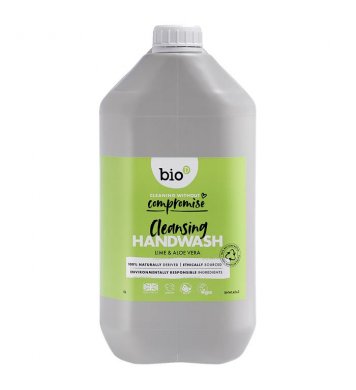 Bio-D Tekuté mýdlo Aloe Vera a Limetka 5l - s dezinfekčním účinkem