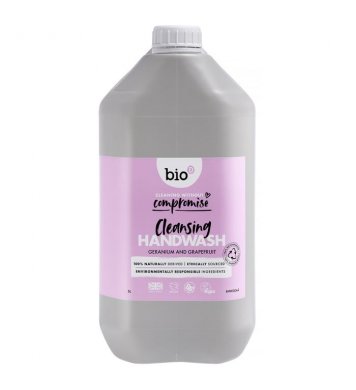 Bio-D Tekuté mýdlo Pelargonie a grep 5l - s dezinfekčním účinkem