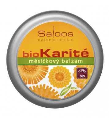 BIO Karité měsíčkový balzám 19ml Saloos