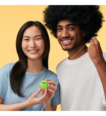 Biomed expandující zubní nit - máta a yuzu 50m 2