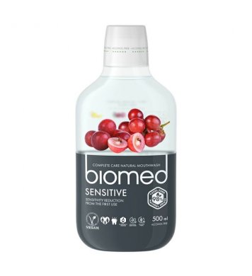 Biomed Sensitive přírodní Ústní voda pro citlivé zuby 500ml