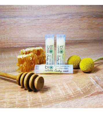 Biorythme Balzám na rty s chia olejem Český med - bez vůně 4,8ml