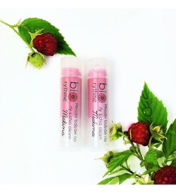 Biorythme Balzám na rty s chia olejem - malina 4,8ml