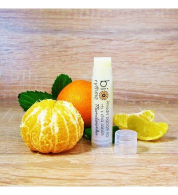 Biorythme Balzám na rty s chia olejem - mandarinka 4,8ml
