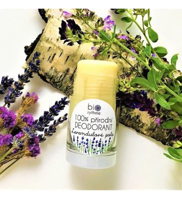 Biorythme Tuhý deodorant Levandulové pole 30g