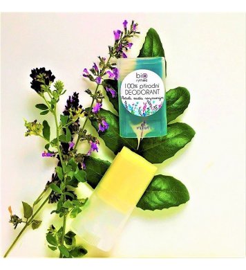 Biorythme Tuhý deodorant Pačuli, máta, rozmarýn 15g