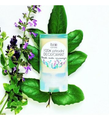 Biorythme Tuhý deodorant Pačuli, máta, rozmarýn 15g