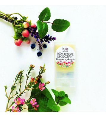 Biorythme Tuhý deodorant Růžová zahrada 15g