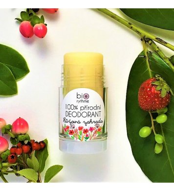 Biorythme Tuhý deodorant Růžová zahrada 30g