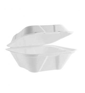 Jednorázový bílý burger box gastro praha