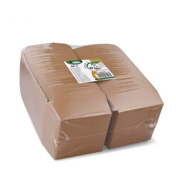 Burger box (PAP FSC Mix) nepromastitelný kraft 110 x 110 x 90 mm wimex