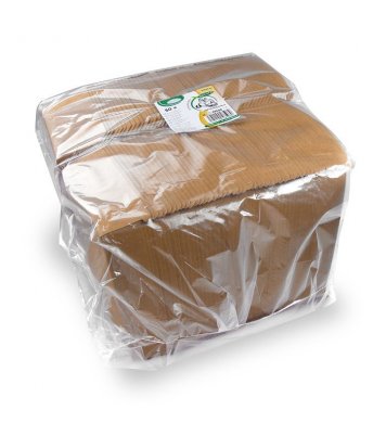 Burger box Plus (PAP FSC Mix) nepromastitelný kraft 195 x 135 x 100 mm 50ks