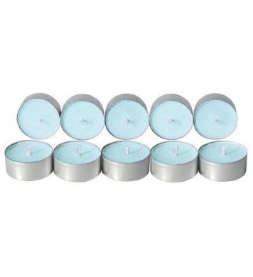 Čajové svíčky ze sojového vosku 10ks - svěží vánek Aromka