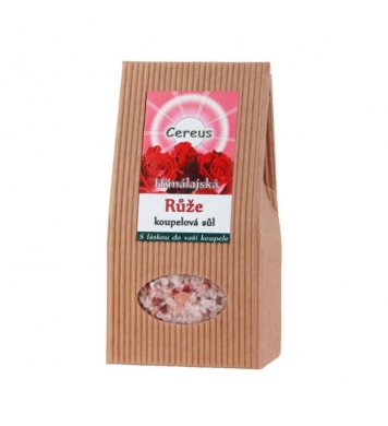 Himalájská koupelová sůl s růží 500g Cereus