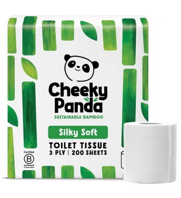 Cheeky Panda Bambusový toaletní papír 3 vrstvý - 9 rolí