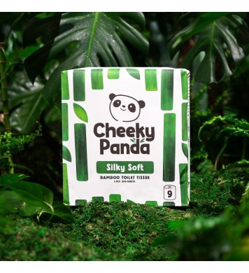 Cheeky Panda Bambusový toaletní papír 3 vrstvý - 9 rolí 2