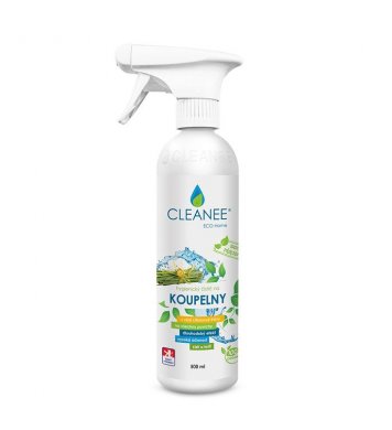 Cleanee Eco Hygienický čistič na koupelny - citronová tráva 500ml