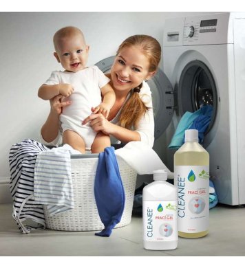 Cleanee Eco Hygienický prací gel na dětské prádlo 1l 2