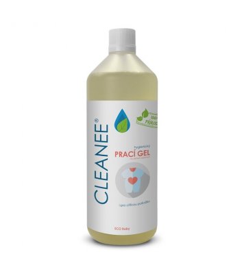 Cleanee Eco Hygienický prací gel na dětské prádlo 1l