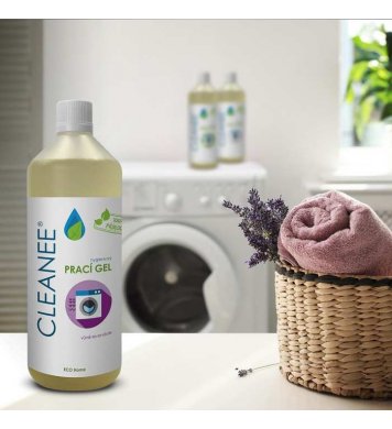 Cleanee Eco Hygienický prací gel s vůní levandule 1l 2