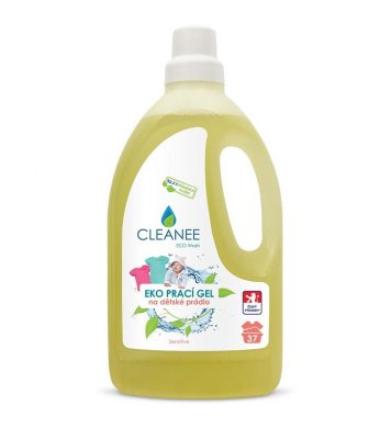 Cleanee Eco Prací gel na dětské prádlo 1,5l