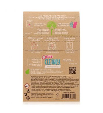 Papírové Pásky proužky na dětské prádlo s heřmánkem na 50 praní GreenStore.cz